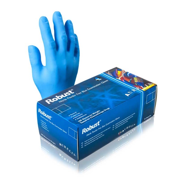 Aurelia Robust Medical-Grade Disposable Nitrile Gloves